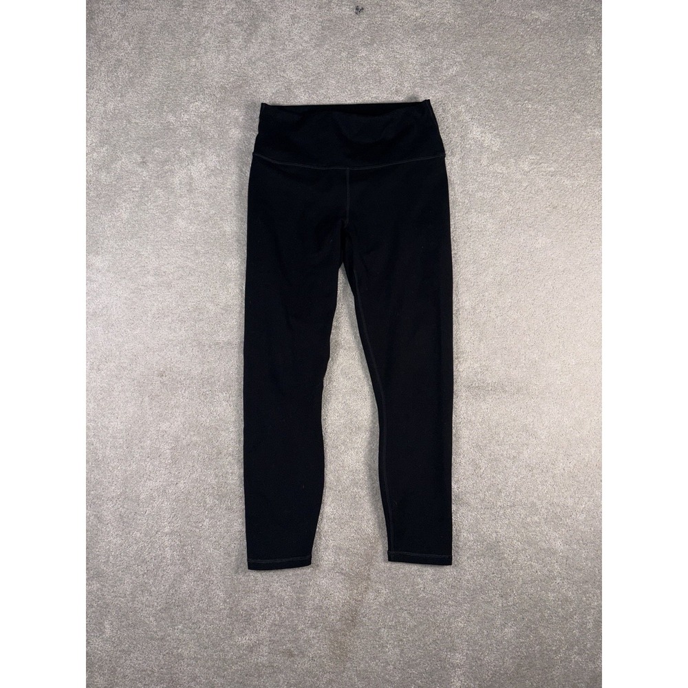 Fabletics Women's PowerHold Black High Waisted Cropped Leggings Size XS